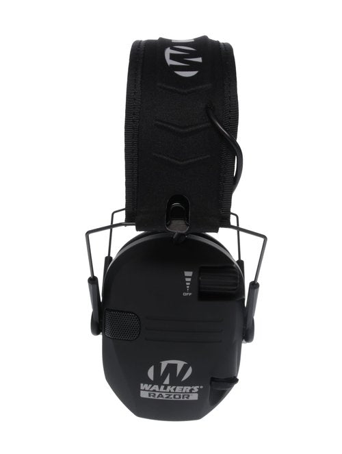 UTG 28" KIS Keep-It-Simple Gun Case, 600D Polyester, Black & Walker's Razor Slim Electronic Muff, Black