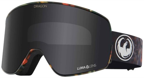 Dragon Unisex NFX2 Snow Sport Goggle - Fire Leaf Frame | Lumalens Dark Smoke Lens