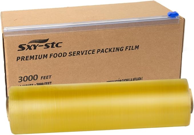 12 Inch x 3000 Feet Plastic Cling Wrap