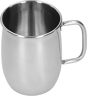 nehzgnauh 1000ml Stainless Steel Beer Mug, Wine Cup with Handle, Large Capacity Drinkware for Coffee, Portable Bar Supplie...