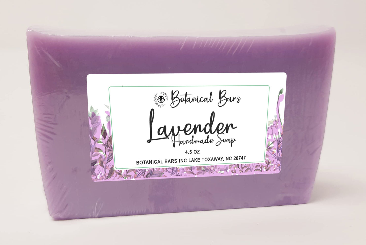 Botanical Bars Handmade Lavender Soap Bar - All Natural Lavender Soap