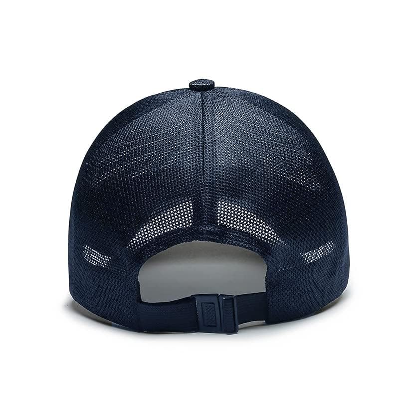 Baseball Cap for Men Summer Full Mesh Trucker Hats Breathable Running Hat Outdoor Sports