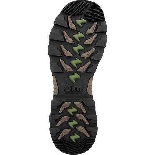 ROCKY Trophy Series Waterproof Outdoor Boot, Brown, Size 8.5(W)