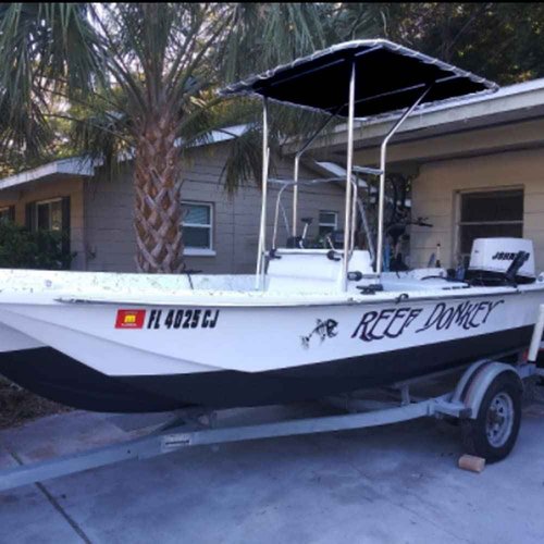 TeBaisea T-Top Canvas Boat Shade Cover Waterproof Replacement Canvas for Center Console Boat 61" x 44"(Black) 155cmx112cm