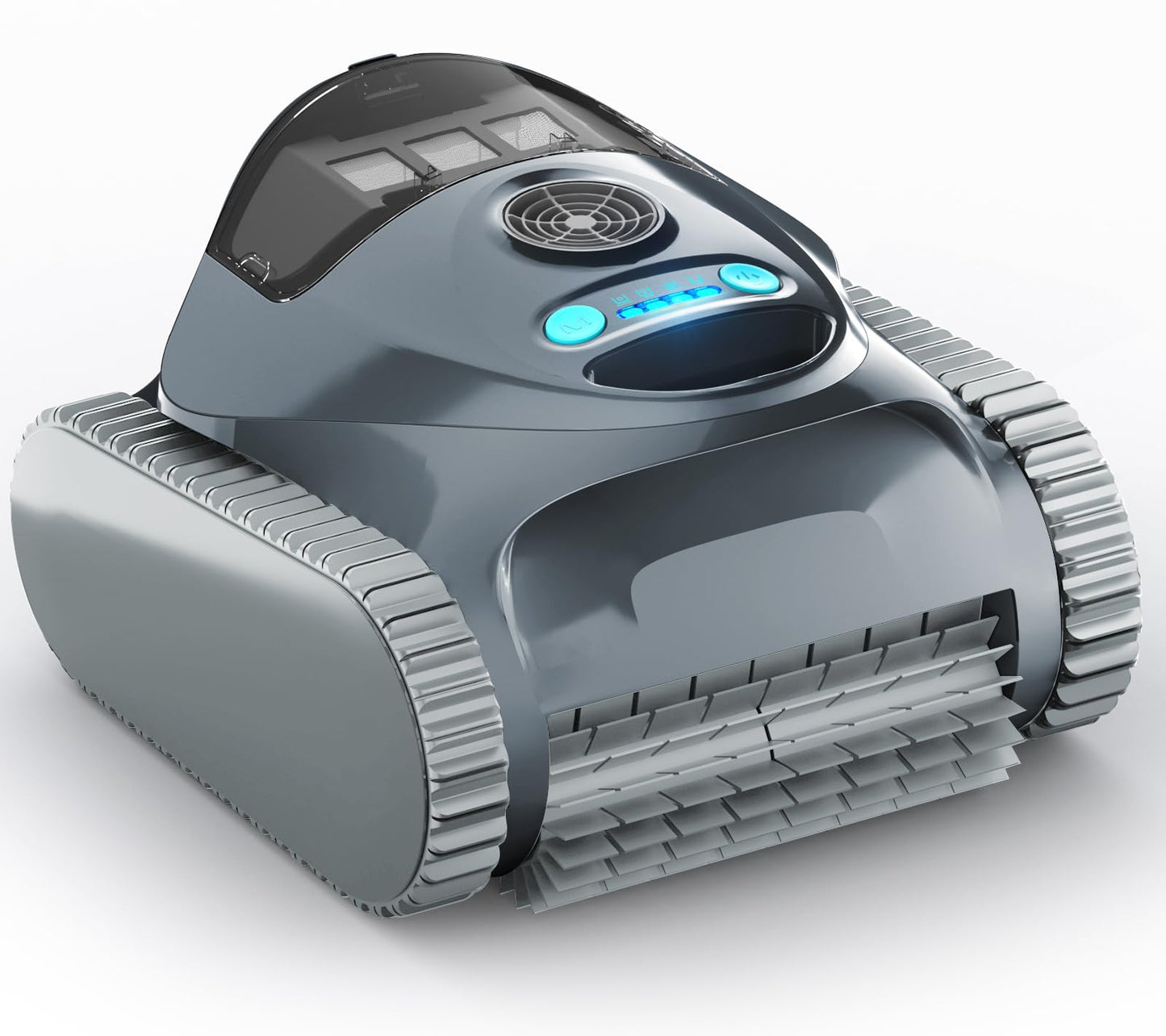 C1 Cordless Robotic Pool Cleaner, Wall & Waterline Cleaning, Pool Vacuum Robot for Inground Pools, Matte Gray