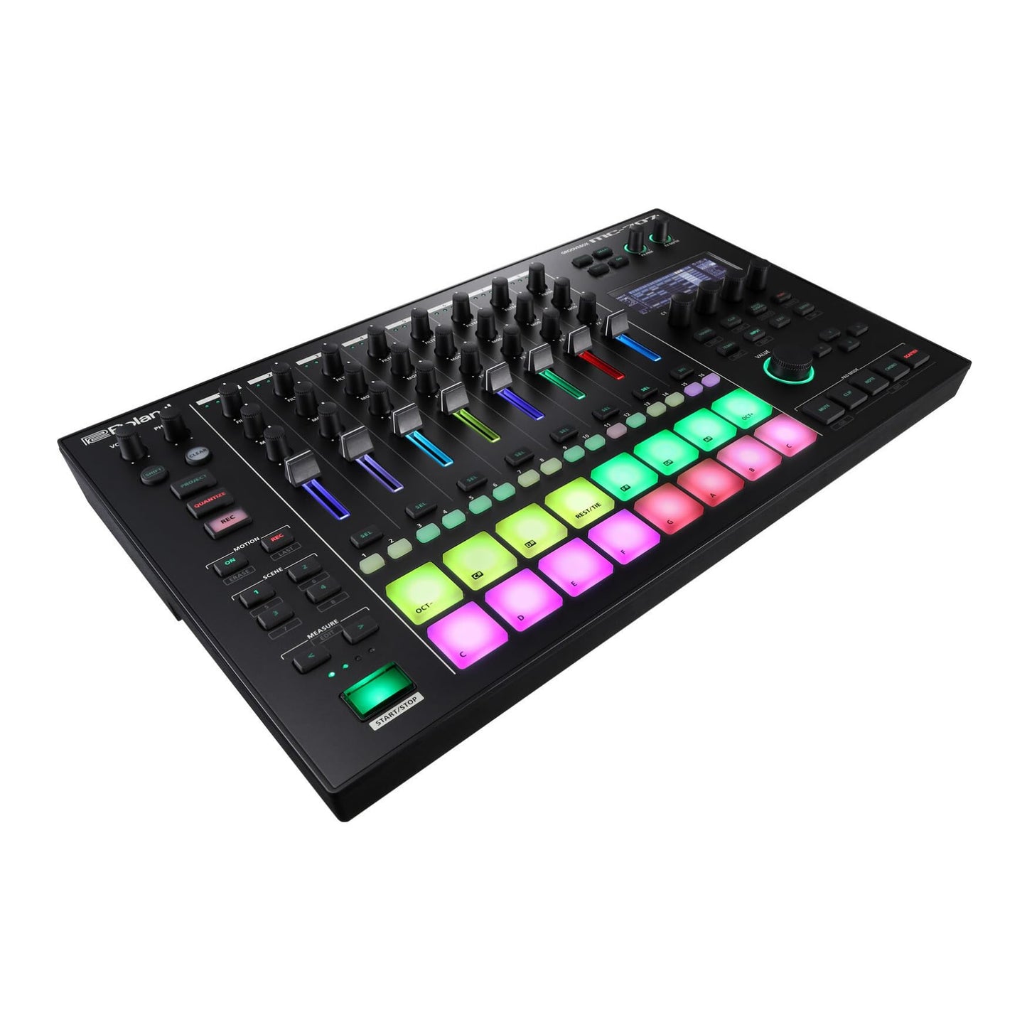 Roland Mc-707 Groovebox Professional Music Production Workstation (Mc-707), Standard