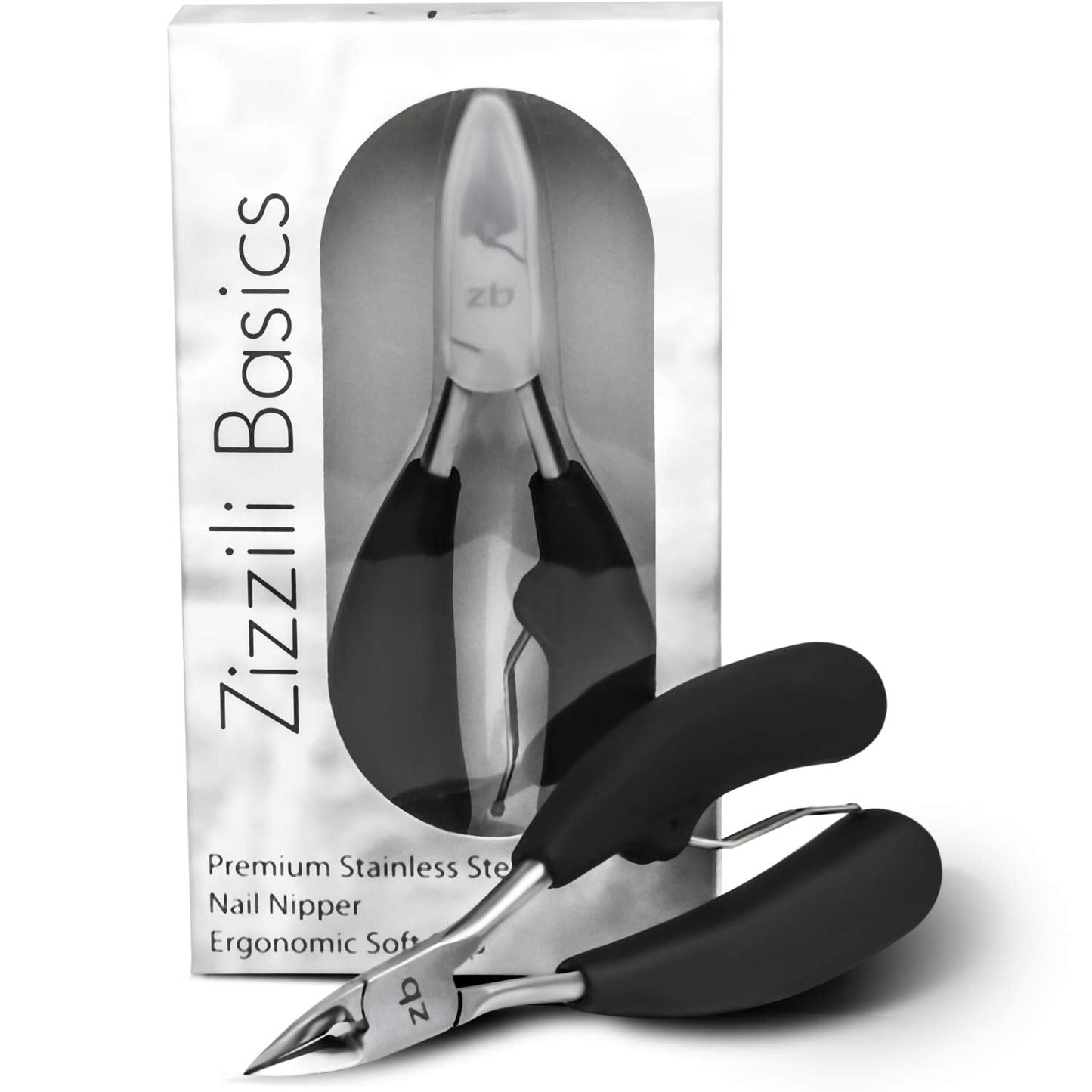 Toenail Clippers for Thick or Ingrown Toenail - Large Handle for Easy Grip + Sharp Stainless Steel - Best Nail Clipper & Pedicure Tool for Seniors - Maintain Healthy Nails with Ease