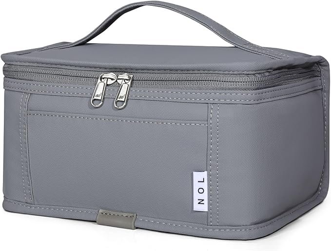 NOL Natural Organic Lifestyle Small Lunch Bag Mini Lunch Box Insulated Lunch Bag for Men/Women Leakproof Cooler Tote Bag L...