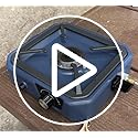 Upgraded Separate Ignition Needle WINKIZA Camping Stove with Cutting Board, Portable Propane Camp Stove with 8,000 BTU, Ad...