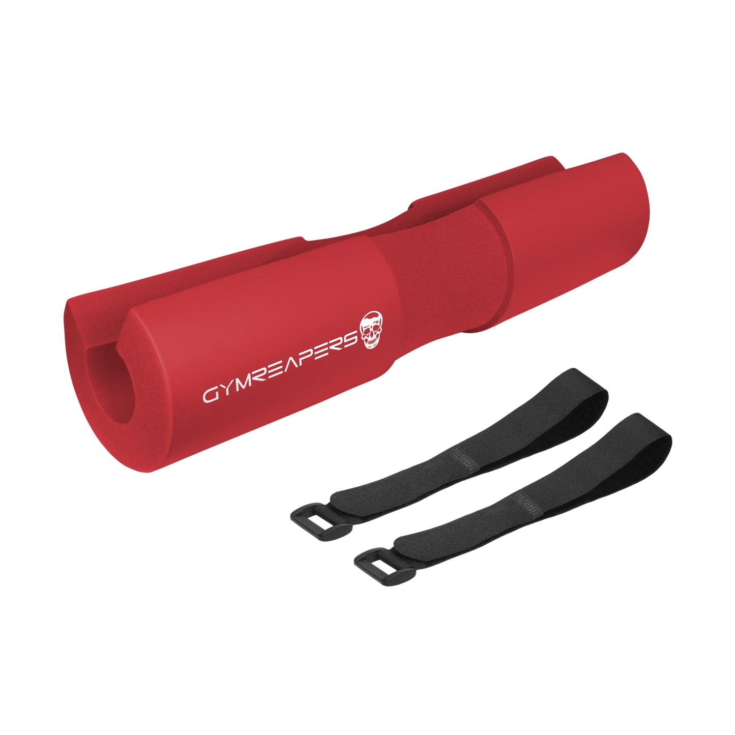 Gymreapers Barbell Squat Pad - Protective Bridge Pad For Hip Thrust, Squats, Lunges - Hip Support, Neck Protection For Bar (Red)
