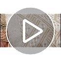 Hahafelt 8 Pcs Outdoor Picnic Blanket 35"x35" Boho Blanket Woven Cotton Yarn Portable Mat Plaid with Fringe Washable for P...