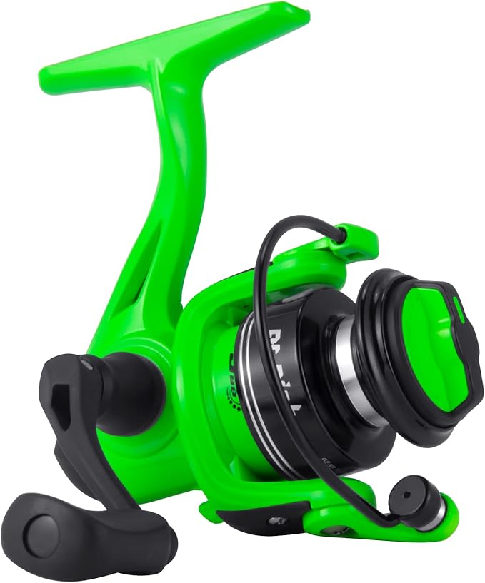 Dr.Fish ELF Ice Fishing Reel Crappie Fishing Reel Spinning Reel Size 800 Ultralight 5oz Powerful 12Lb Max Drag 5+1 Stainle...