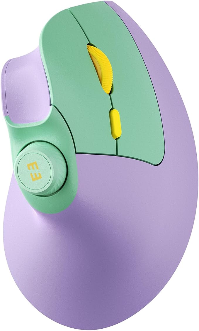 seenda Ergonomic Mouse Wireless, MOU-302 Bluetooth Vertical Mouse Rechargeable, Ergo Optical Mice with 1000/1600/2400 DPI,...
