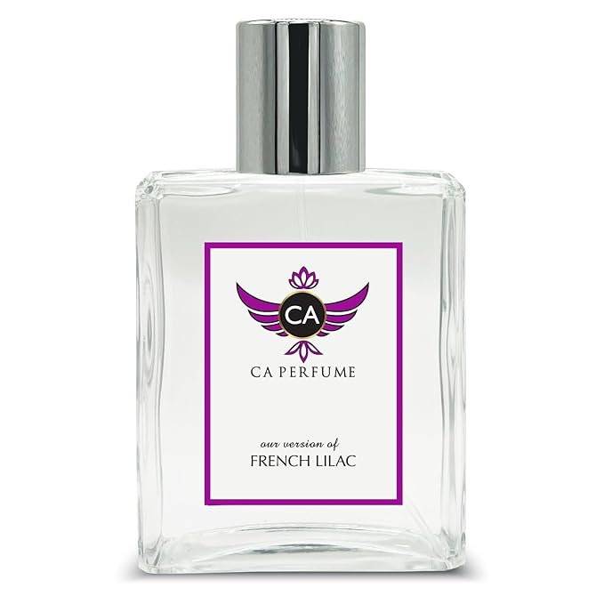 CA Perfume Impression of French Lilac For Women & Men Replica Fragrance Dupes Eau de Parfum Spray Bottle 3.4 Fl Oz/100ml-X1
