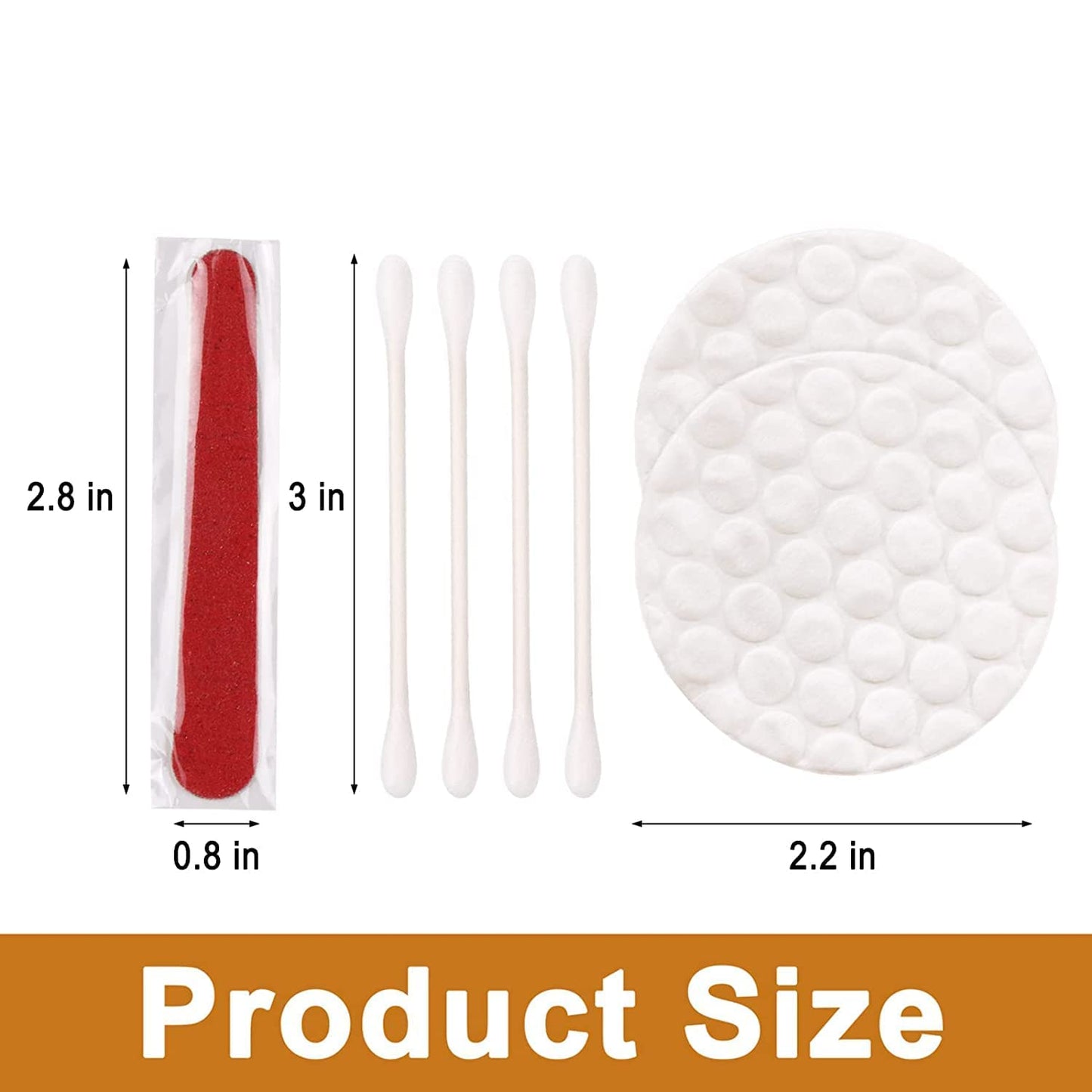 50 Pack Hotel Vanity Kit Individually Wrapped, Bulk Hotel Amenities Kit, Hotel Hospitality Set, Hygiene Products Include Cosmeti