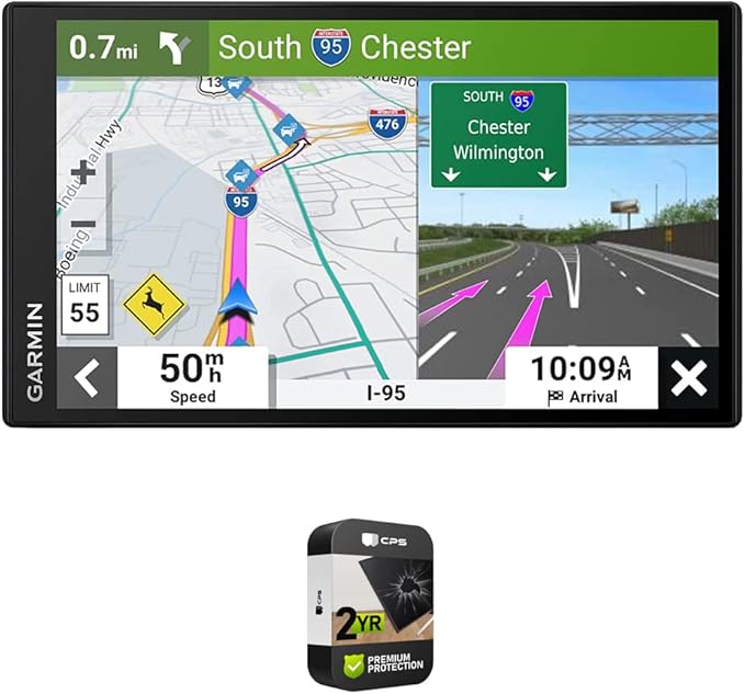 Garmin 010-02471-00 DriveSmart 86 8" Car GPS Navigator | Official USA Partner Model | Bundle with Premium 2YR CPS Enhanced...