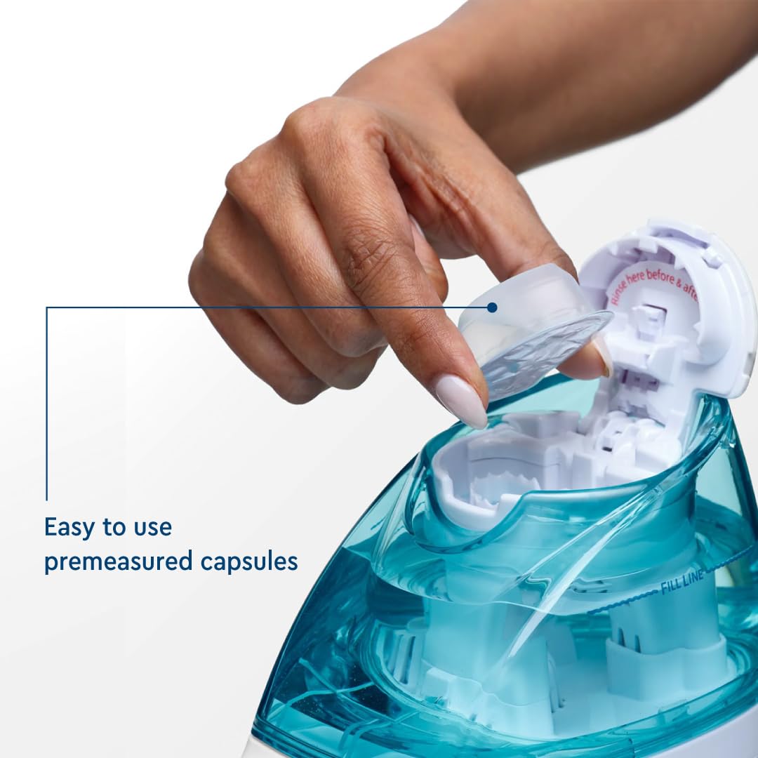 Navage SaltPod w/Alkalol (3 30-Packs) - Exclusively Designed Nasal Rinse - Sinus Rinse Alkalol Pods for Fast Relief (90 SaltPod Refills)