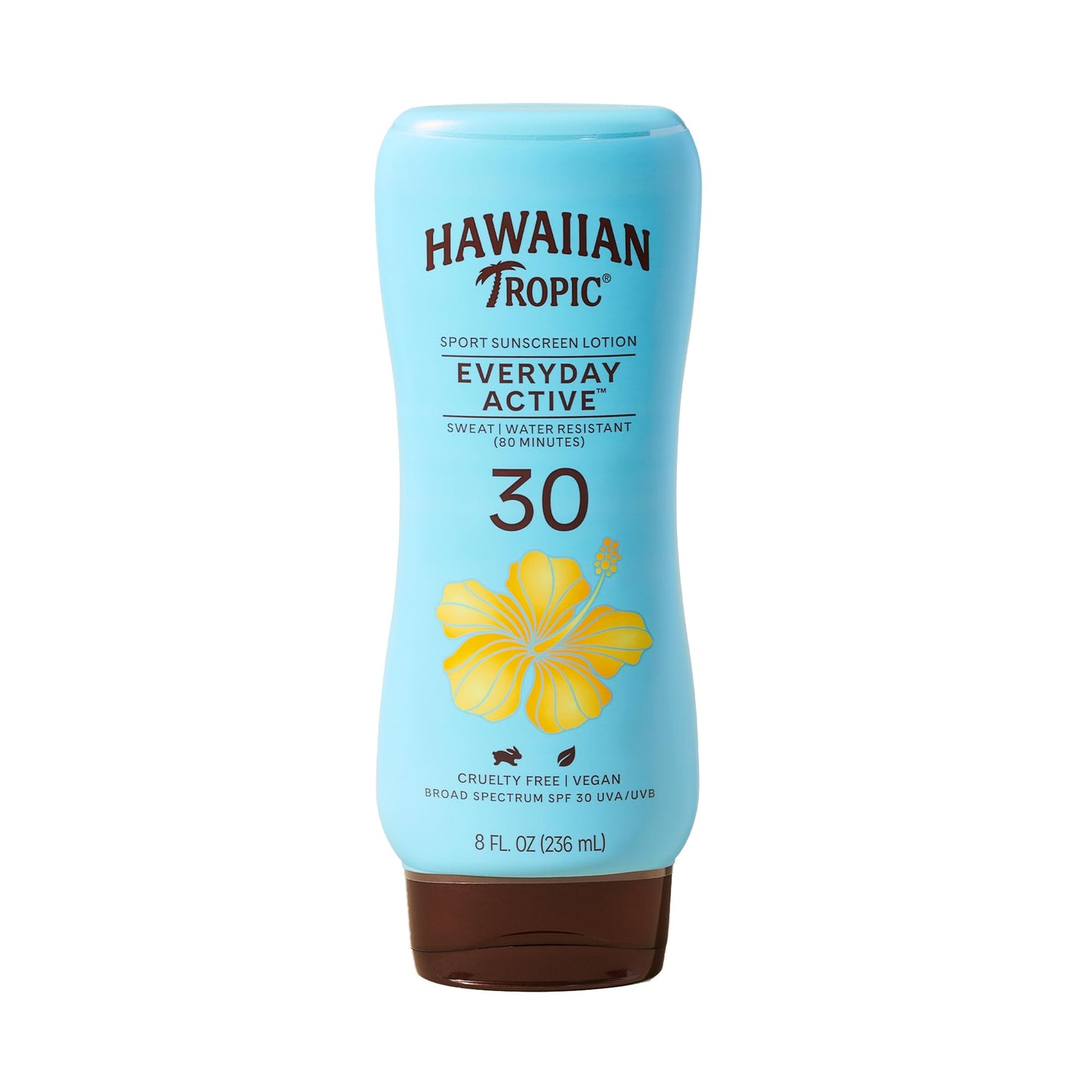 Hawaiian Tropic Everyday Active Lotion Sunscreen SPF 30, 8oz | Hawaiian Tropic Sunscreen Lotion SPF 30, Sunblock, Broad Spectrum