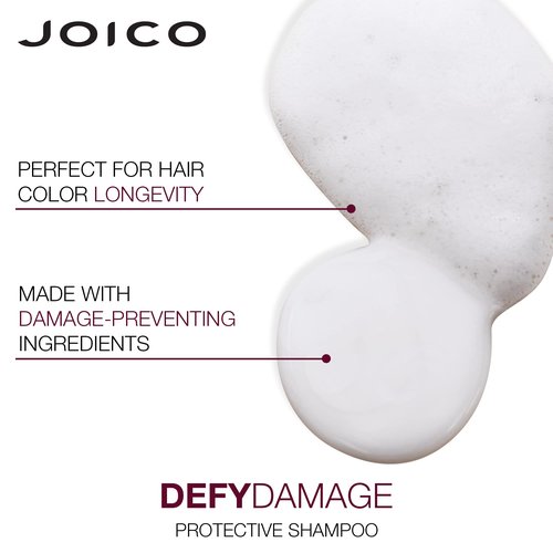 Joico Defy Damage Protective Shampoo & Conditioner Set | Preserve Hair Color | For Bond Strengthening & Color Longevity
