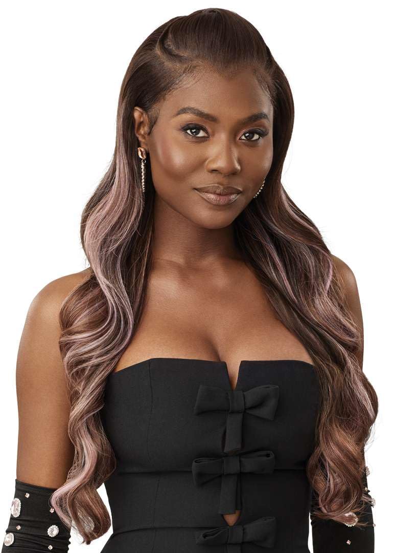 Outre Lace Front Wig - Perfect Hair Line 13X6 - True Frontal - Peak 701 (DRST JADE BLUE)