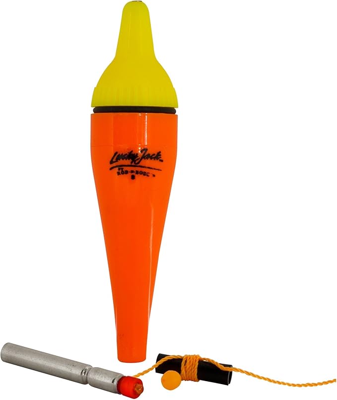 Rod-N-Bobb's Lighted Slip Bobber 4-1/4" Red Fishing Products