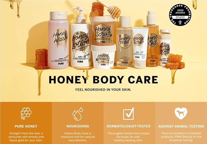 Victoria's Secret Body Fragrance Mist, Pink Honey - 8.4 fl oz