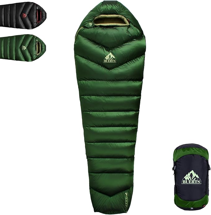 스폰서 광고 - BUERTS Down Backpacking Sleeping Bag 620FP, Lightweight Sleeping Bag for Adult Backpacking, Hiking, Camping. with...