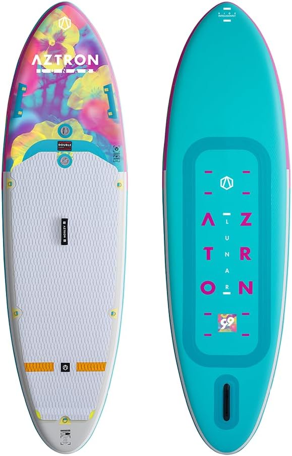 AZTRON Lunar AS-131D SUP Inflatable 9'9" Stand Up Paddle Board