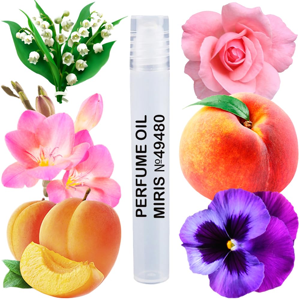 MIRIS No. 49480, Inspired by Red Jeans, Long-Lasting Perfume Oil for Women Roll-On, Rollerball 0.34 Fl Oz / 10 ml