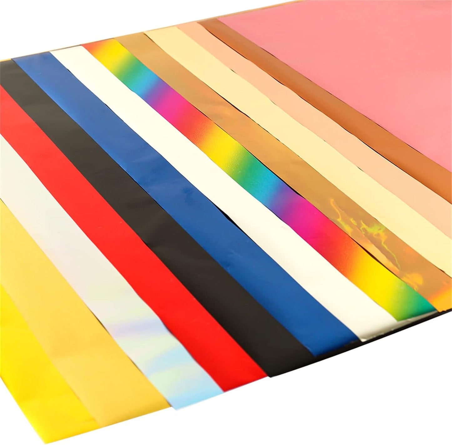 Briartw 20x29cm Hot Foil Paper 50 Sheets Pack Toner Reactive Foil Hot Stamping Foil Paper by Laser Printer and Laminator for Scrapbooking Craft Cardmaking DIY Album (Purple, 50 Sheets)