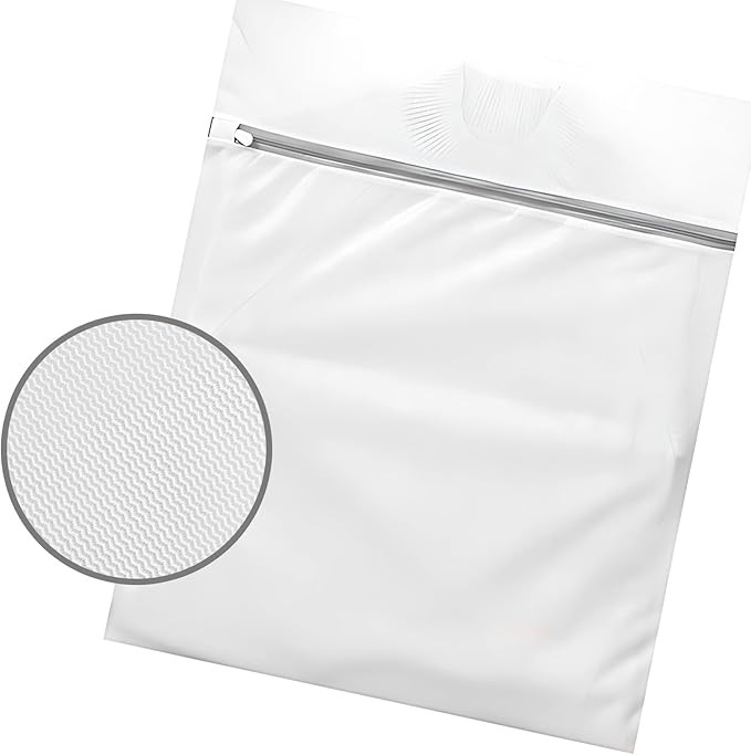 Mesh Laundry Bags Value Pack, 4-Pack Large 16x20 Inches for Delicates Bras Lingerie Socks
