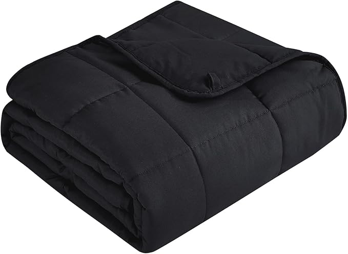Topcee Weighted Blanket for Adults (25 lbs, 60" x 80") Queen Size Soft Cooling Heavy Blanket Sleeping, Apply to 240-260 lbs Body, Thick Breathable Blanket with Glass Bead, Easy Care