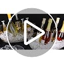 Ice Buckets for Parties, 2pcs Acrylic Champagne Beverage, Drinks Buckets Tub for Cocktail Bar, 5.5L Ice Bucket for Christm...