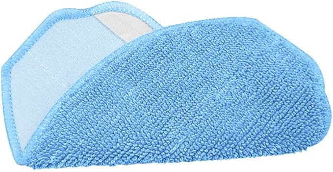 Reusable Microfiber Mop Pads and Filter Accessories for MAfor MNV BR150 BR151, for ONSON BR150 BR151, for MANVINS G20 Robot Vacuum Cleaner - 9 Piece Set (White/Blue)