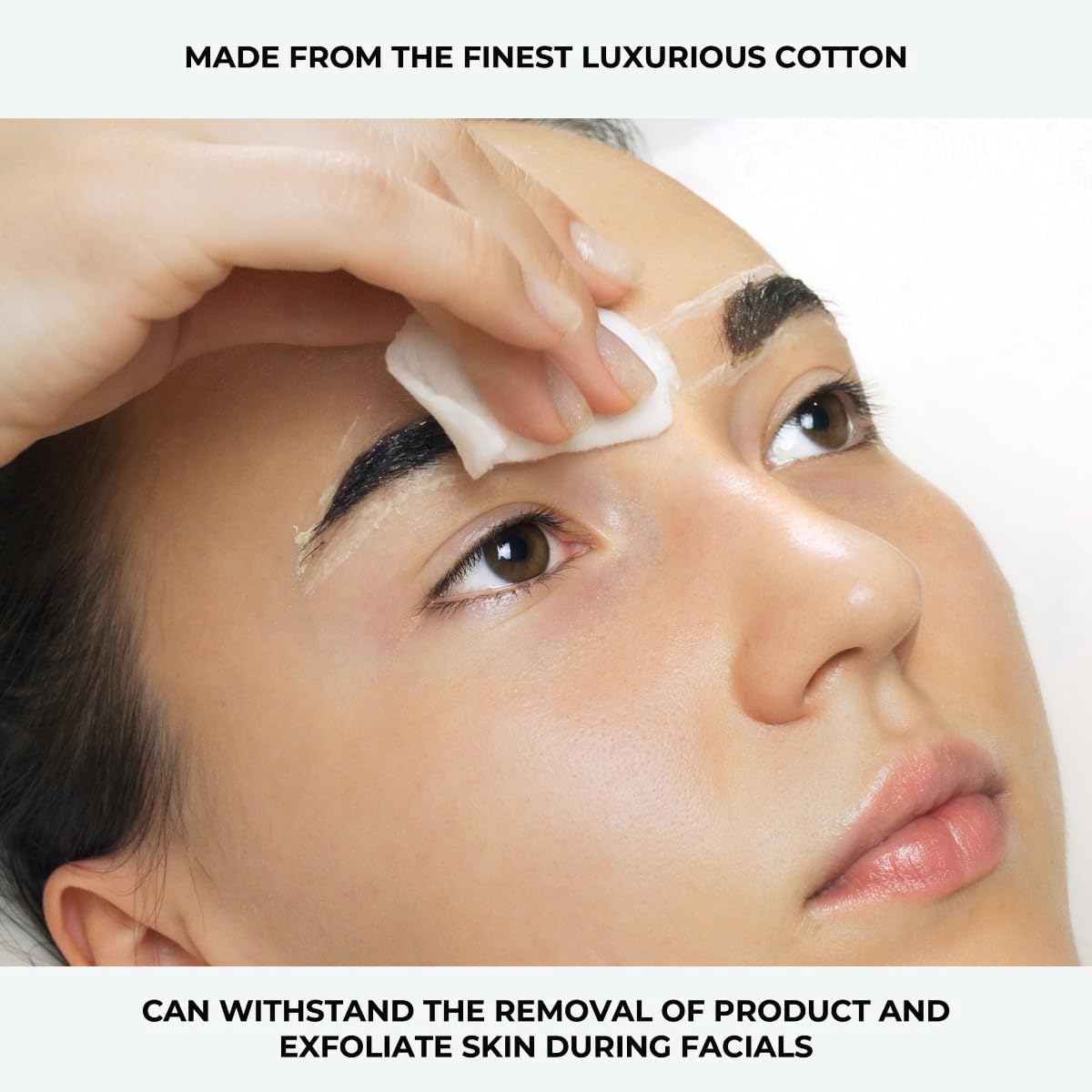 ForPro Professional Collection Premium Cotton Roll for Cosmetic Application and Product Removal, White, 12” Wide, 1 Lb.
