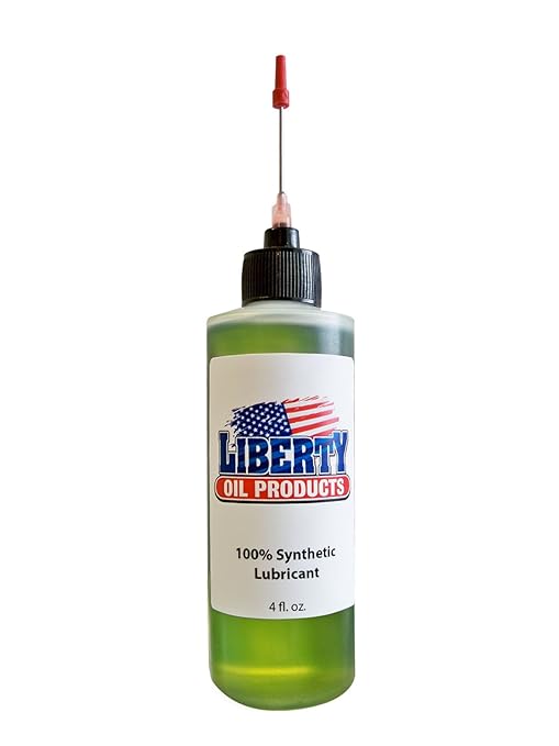 The Best 100% Synthetic Oil for Lubricating All Moving Parts of Your Spinning Fishing Reels. 4oz Bottle with 1.5inch Needle c