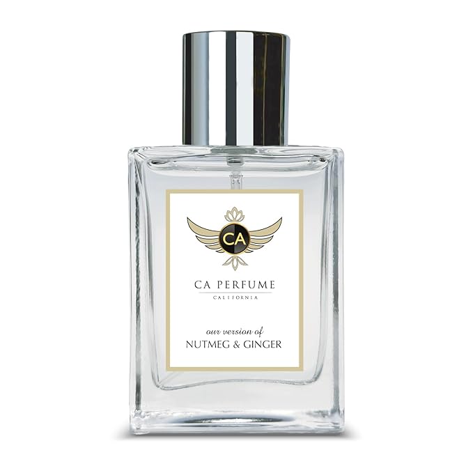CA Perfume Impression of Nutmeg & Ginger for Women and Men Long Lasting Unisex Fragrance Eau De Parfum 1.7 Fl Oz 50ml