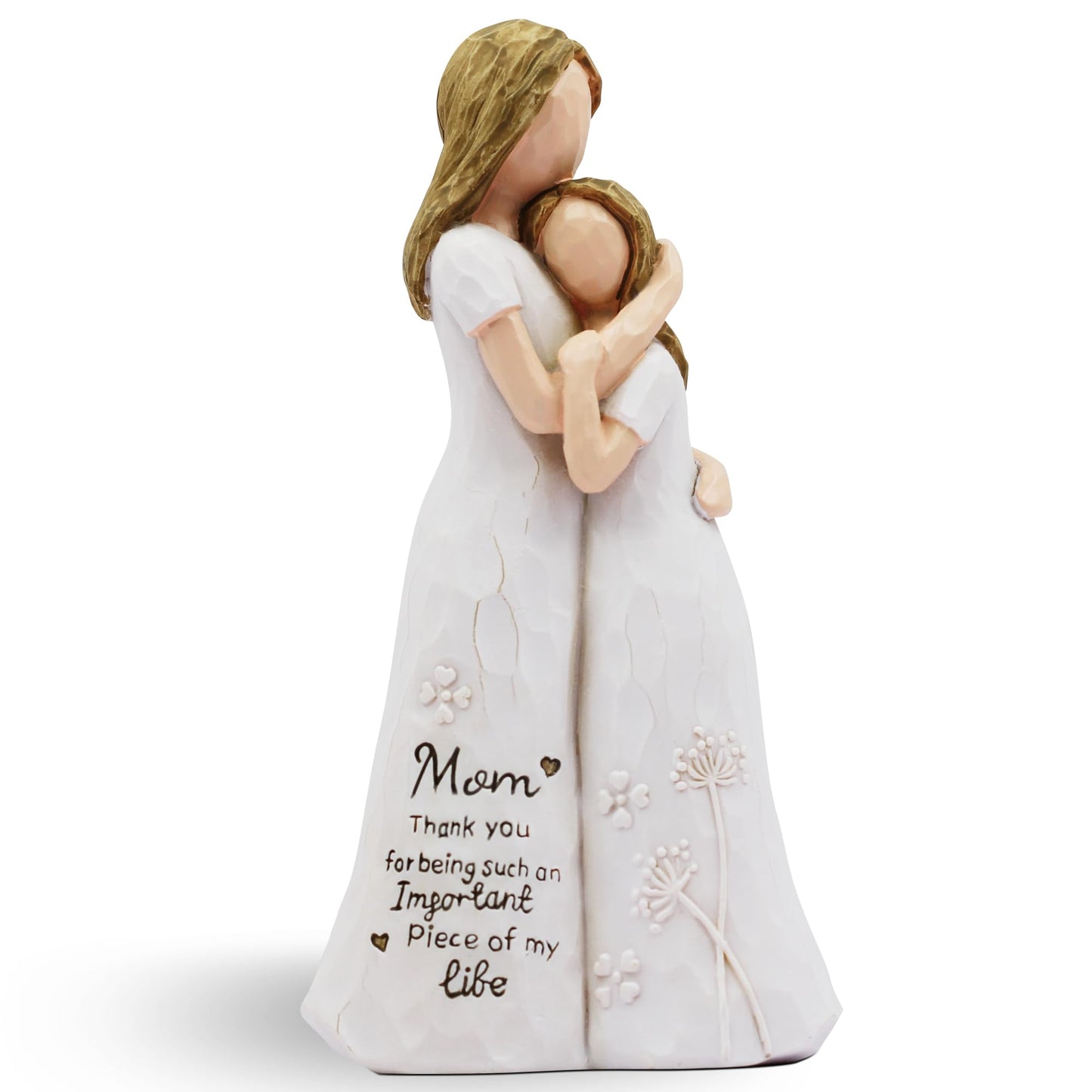 BORLESTA Mothers Day Birthday Gifts for Mom - Mom Birthday Gifts, Mother of The Bride Gifts, Moms Gifts from Daughters, Mother in Law Gifts, Mothers Daughter 5.7" Figurines Statue