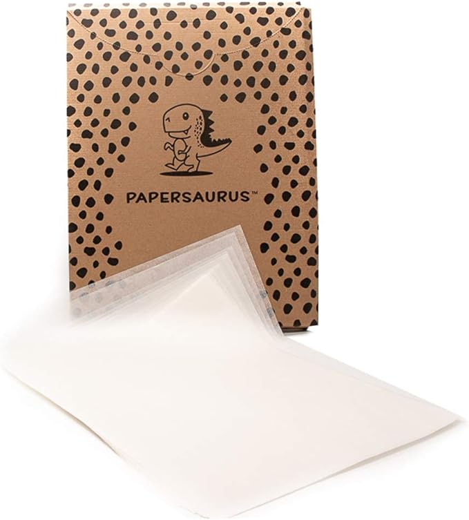 The Paper Store Pre-Cut Parchment Paper Sheets – 12”x16”, Non-Stick, Unbleached for Oven Cooking, Baking, and Air Frying, 250 Sheets