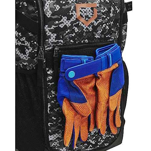 Under Armour Unisex-Adult Utility Baseball Backpack Print, (002) Black / / Metallic Gold, One Size Fits All