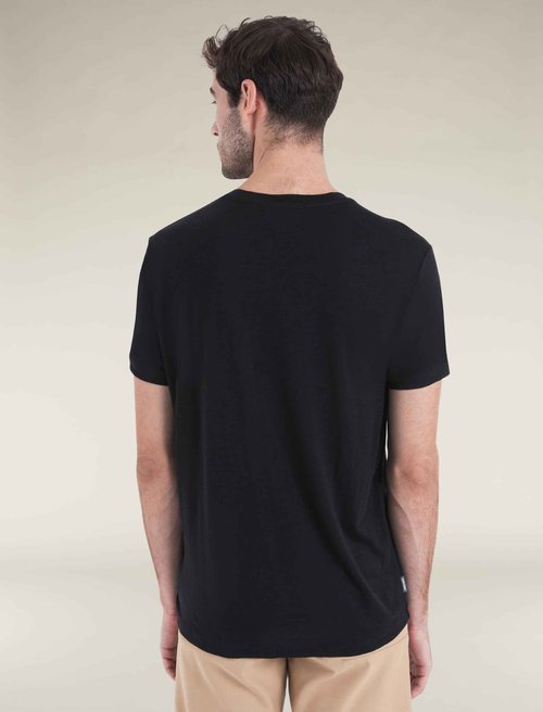 Icebreaker Men's Merino 150 Tech Lite Short Sleeve T-Shirt - Black - Small
