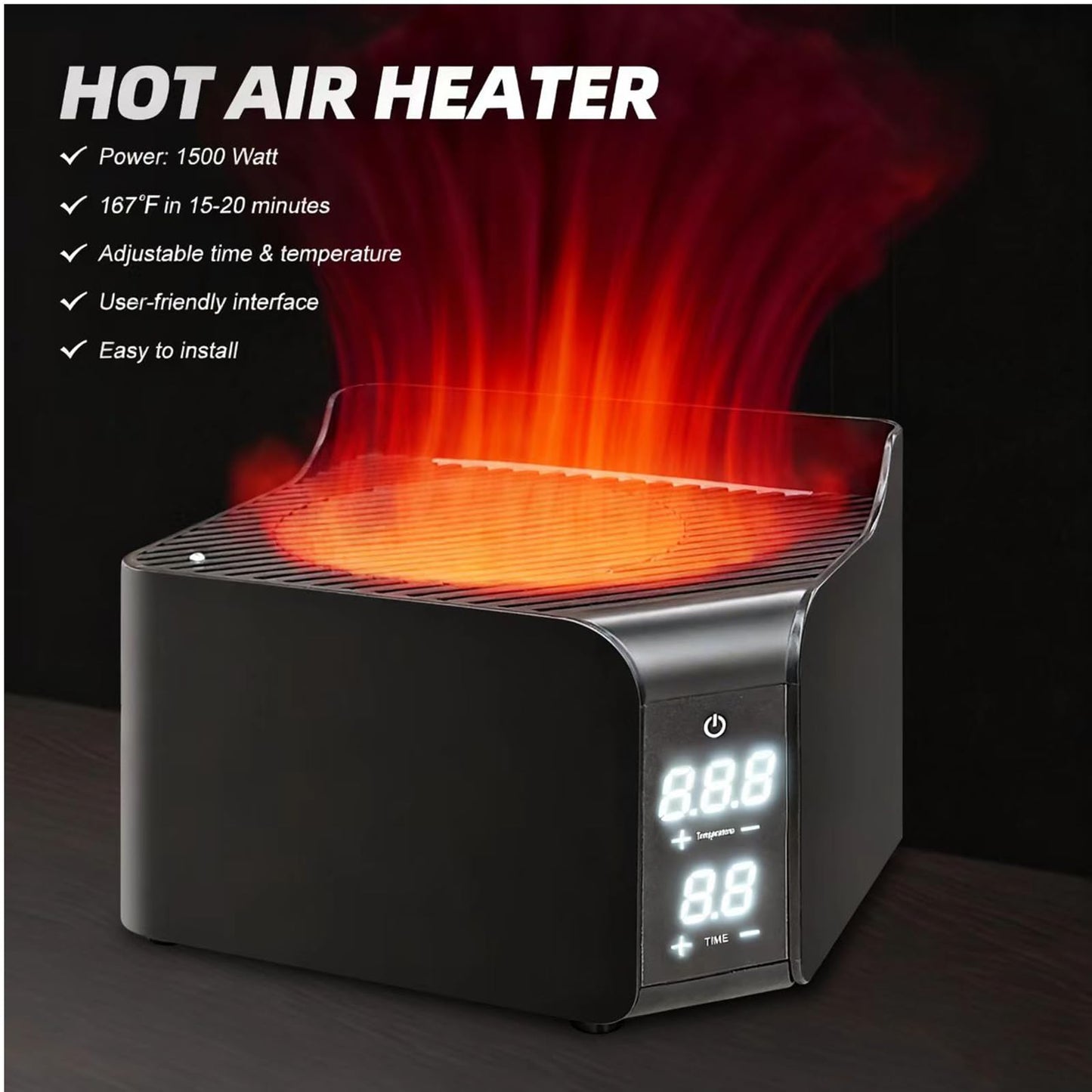 TaTalife Upgraded Hot Air Sauna, Portable Dry Wind Saunas with 660nm Red Light Lamp, Time & 165℉ Temperature Remote Control, Upgraded Comfortable Chair