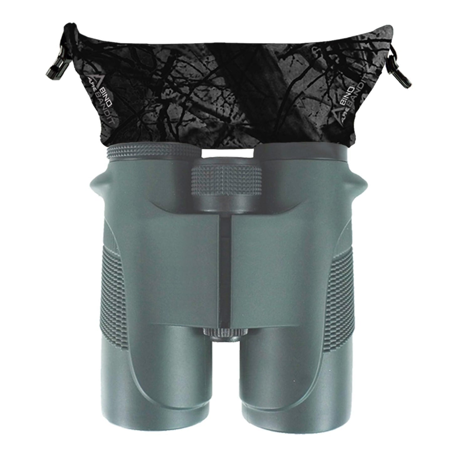 Slicker Bino Bandit - Blocks Glare, Improves Visual Acuity And Reduces Eye Fatigue. Fits All Binoculars, Stealth Shadow
