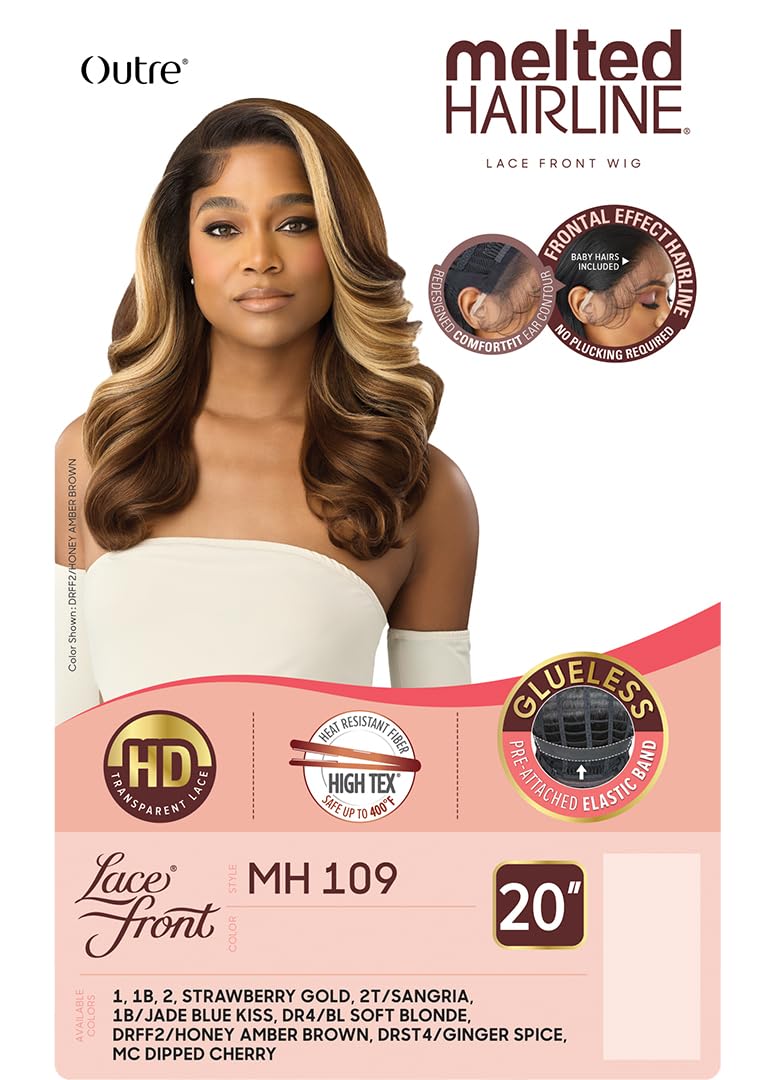 Outre Lace Front Wig - Melted Hairline - MH 109 (2T/SANGRIA)