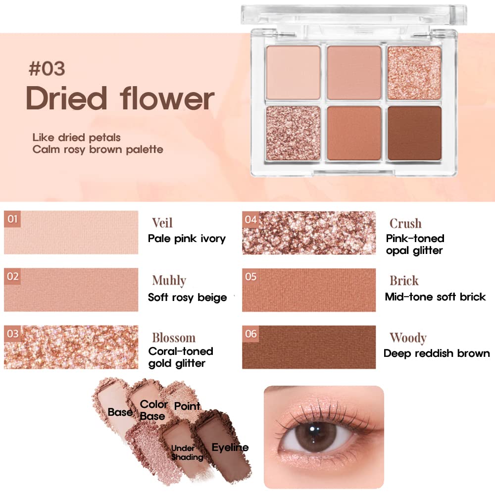 BBIA Ready To Wear Eye Palette - Ultimate Eyeshadow Palette Blendable & Buildable Shade Soft Texture Shimmer Finish Gorgeous Pea