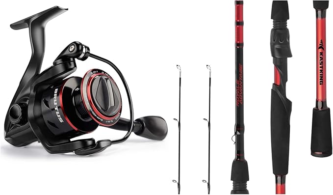 KastKing Brutus Spinning Reel,Size 4000 Fishing Reel, KastKing Royale Advantage,Spinning FishingRods 6'6"
