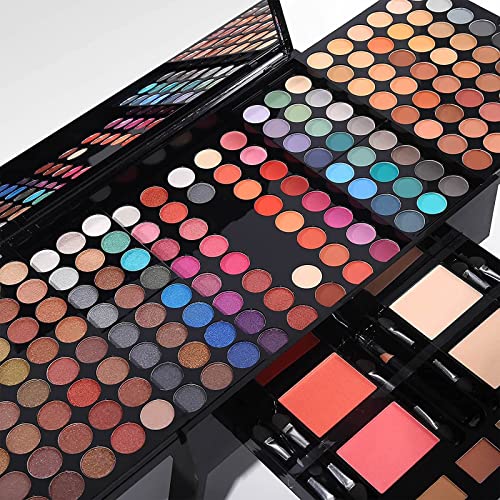 UNIFULL 190 Colors Makeup Pallet,Professional Makeup Kit for Women Full Kit,All in One Makeup Sets for Women&Beginner,incl...