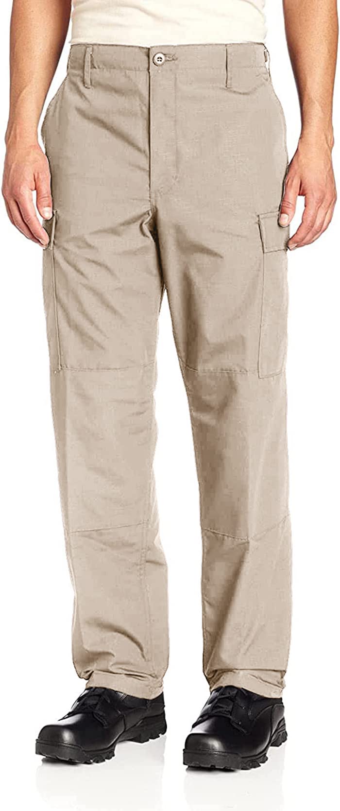 Propper Men's Standard F525025-Uniform BDU Trouser, Khaki, X-Small Regular