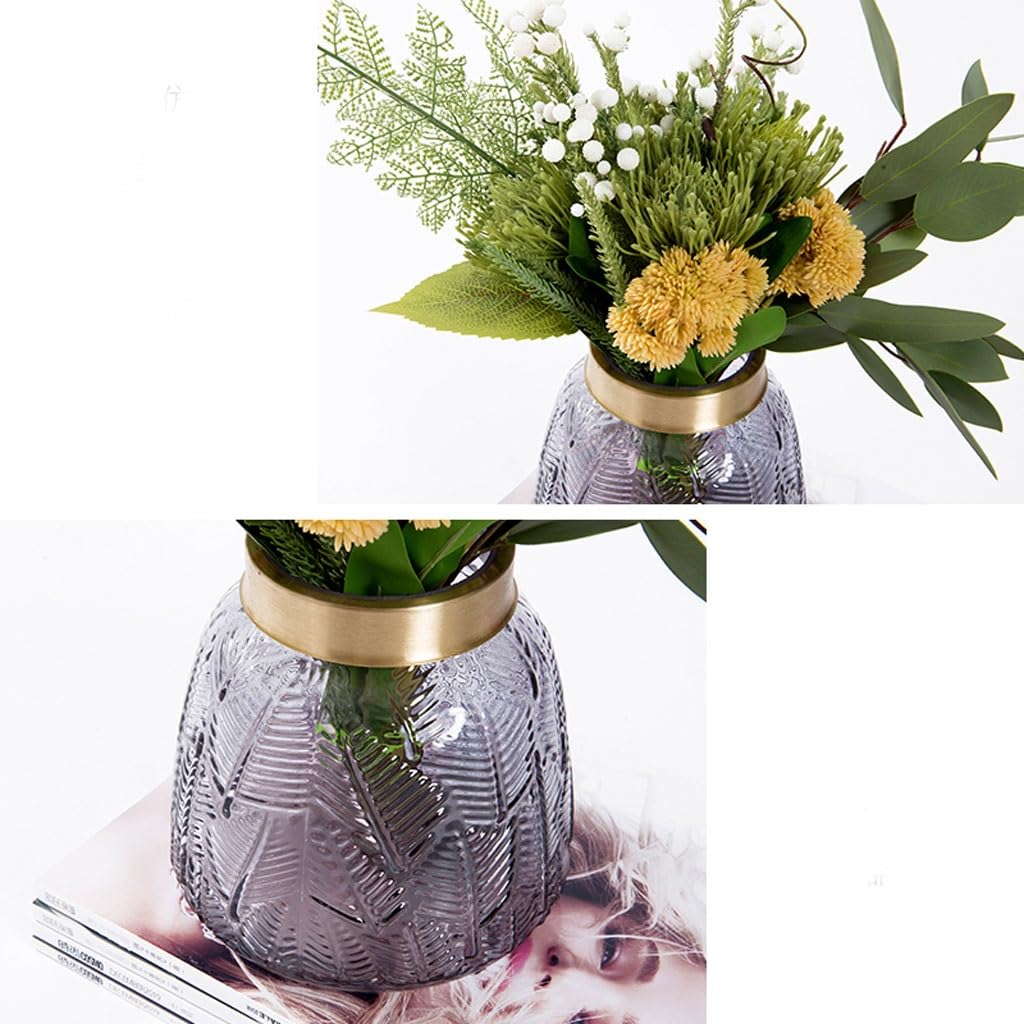 Faux Tree Simulation Floral Set Decoration Modern Light Luxury Hotel Negotiation Table Office Dining Table TV Cabinet Interior Decoration Faux Plants Indoor(A)
