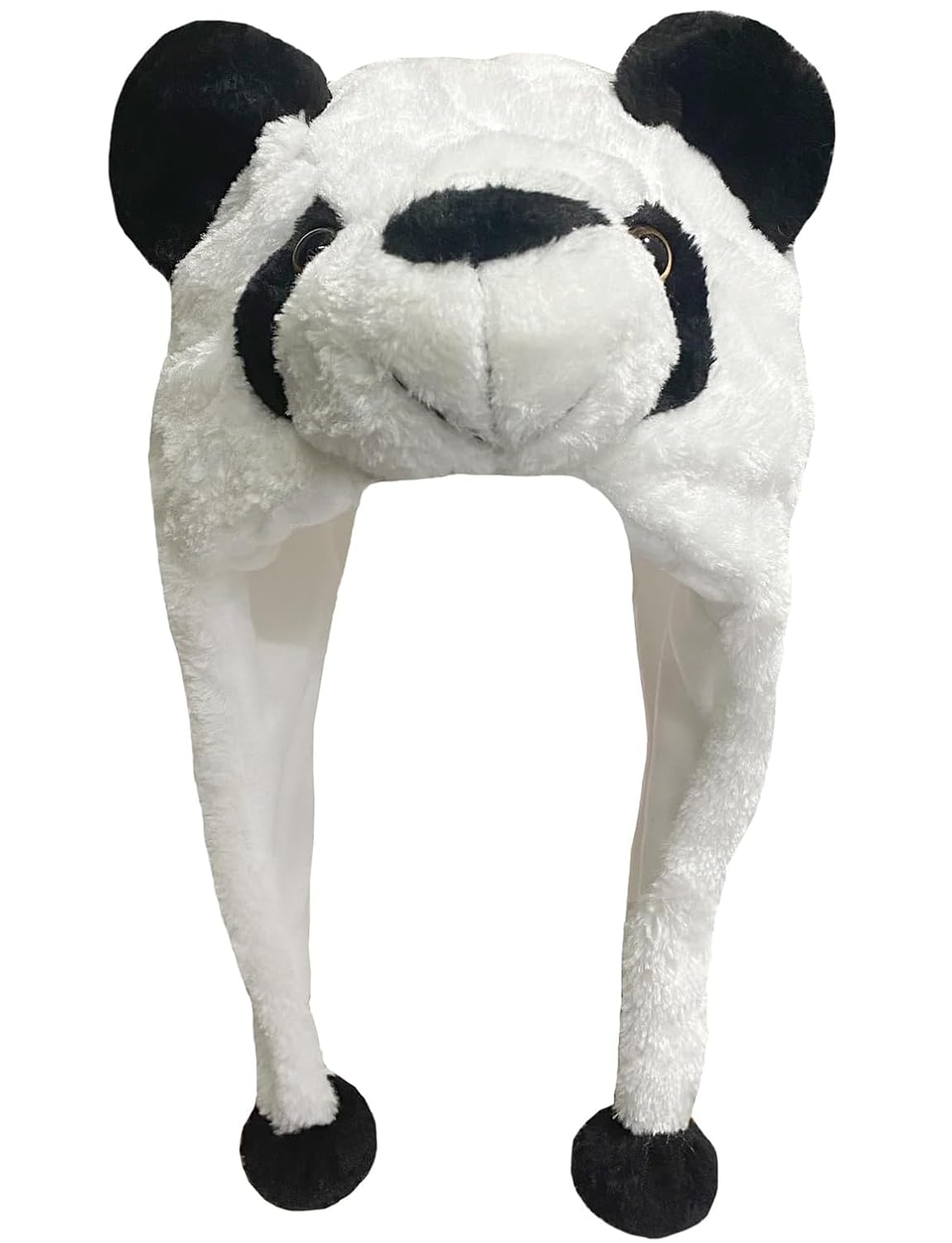 Veryrich Plush Hats, Super Soft Warm Hat Animal Hats, Cozy Winter Hat Novelty Party Cap for Kids Girls Boys - One Size (Panda Hat)